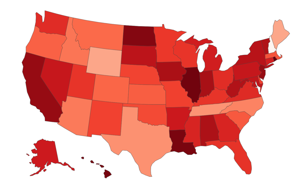 States of the Nation: How is the COVID-19 crisis impacting different US states?