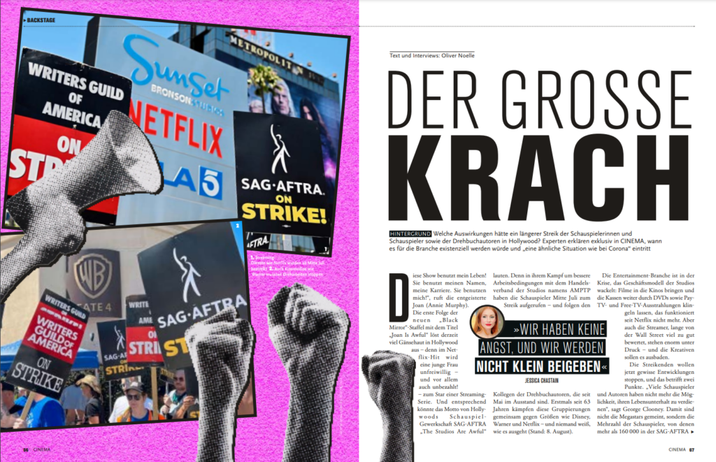 Gower Street’s Thomas Beranek, Rob Mitchell Discuss Strike Impact in Germany’s Cinema Magazine